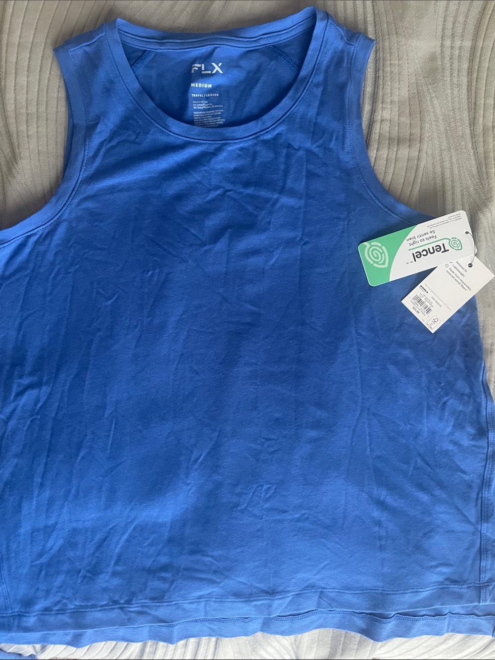 Women’s Blue Tank Top - Size Med